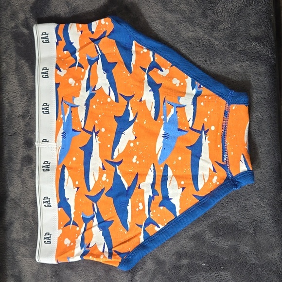 GAP Shark Print Briefs - Orange (26") - Picture 3 of 3